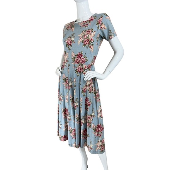 VTG 90's Pierre Cardin Floral Bloomcore Cottagecore Cotton Dress Pockets Sz XS/P - Picture 11 of 13